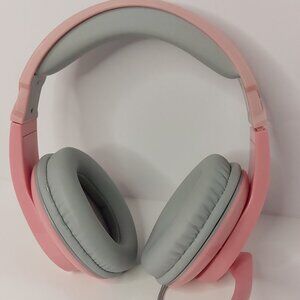Letton L-5 Wired Gaming‎ Headset WITH MICROPHONE PINK/GREY